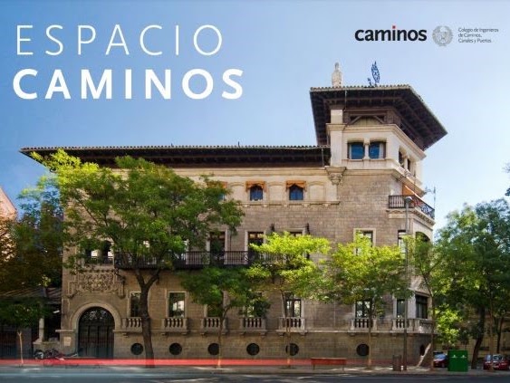 Façade of Espacio Caminos, on Calle de Almagro